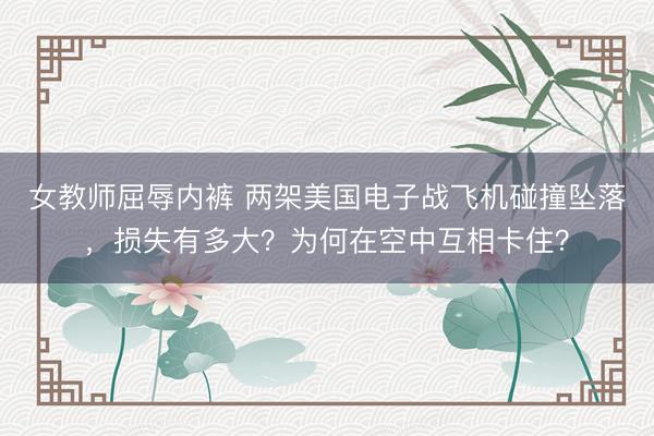 女教师屈辱内裤 两架美国电子战飞机碰撞坠落，损失有多大？为何在空中互相卡住？